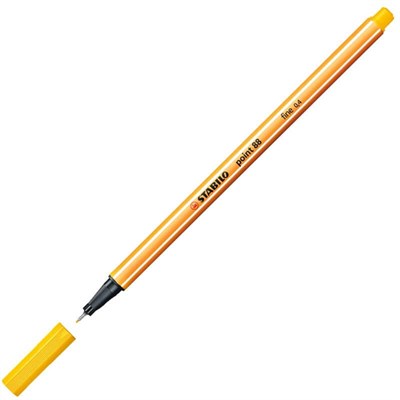 Stabilo Point 88/44 Sarı Fineliner Kalem 0.4