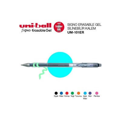 Uni-Ball Um-101Er Mavi Silinebilir Signo Kalem
